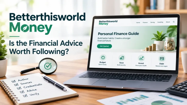 Betterthisworld Money Is the Financial Advice Worth Following