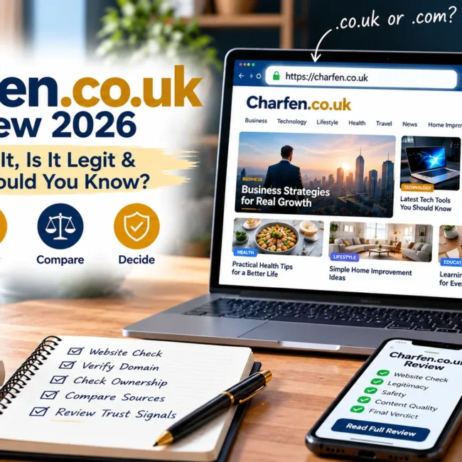 Charfen co uk What Is It, Is It Legit & What Should You Know