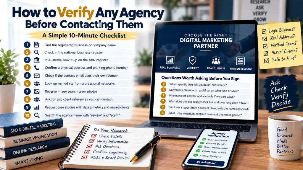 How to Verify Any Agency Before Contacting Them