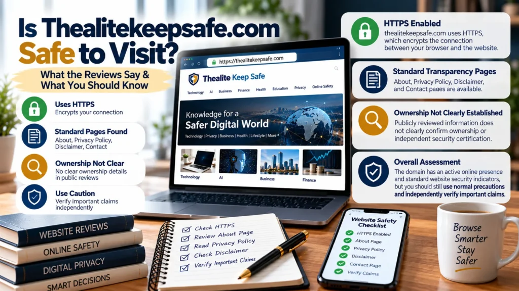 Is Thealitekeepsafe.com Safe to Visit?