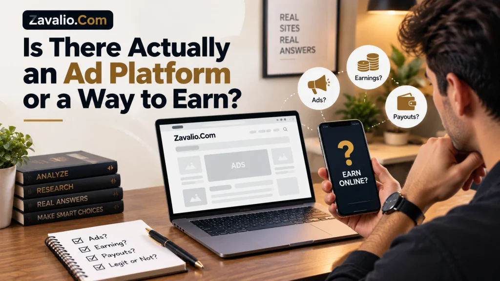 Is There Actually an Ad Platform or a Way to Earn?