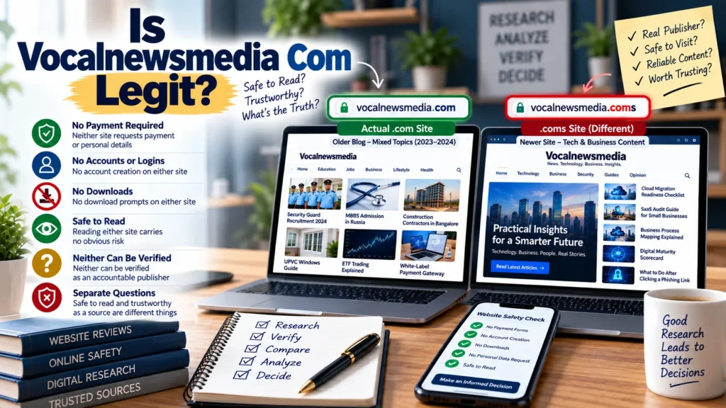 Is Vocalnewsmedia Com Legit?