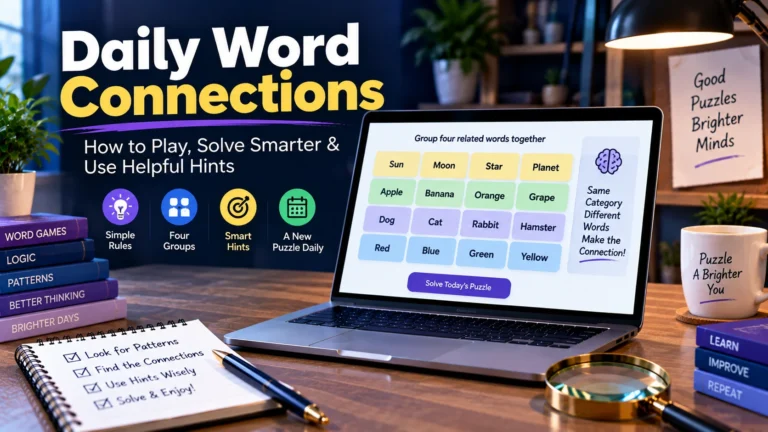 NYT Connections | How to Play, How to Win, and Where the Daily Hints Come From