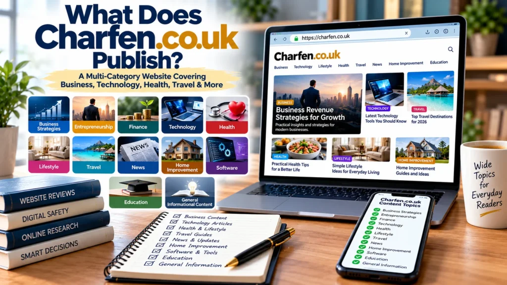 What Does Charfen.co.uk Publish?