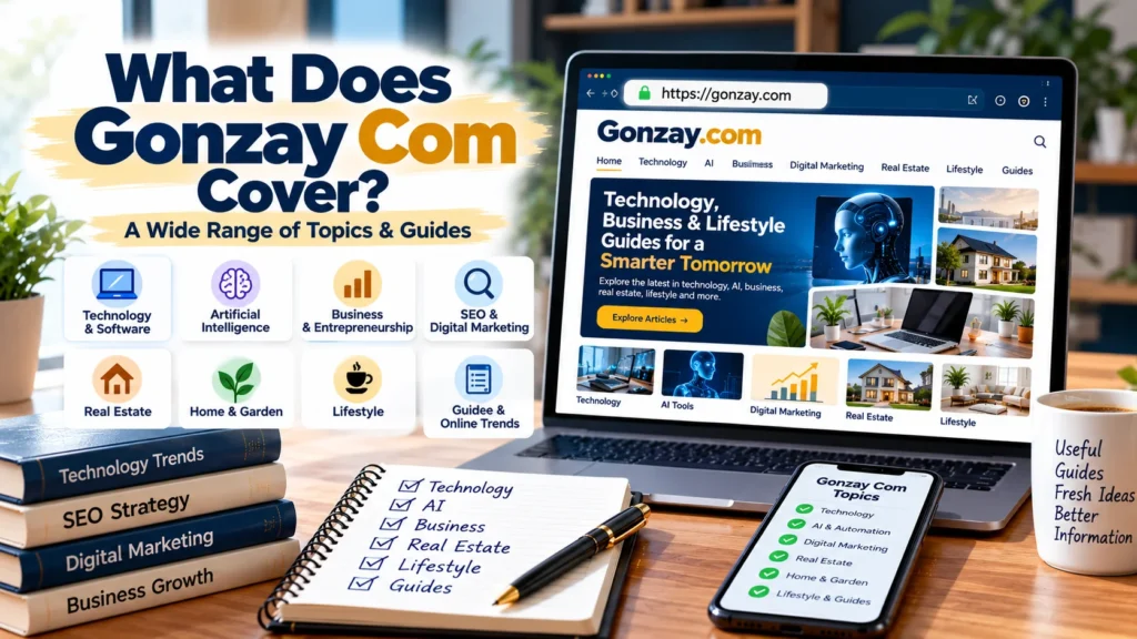 What Does Gonzay Com Cover?