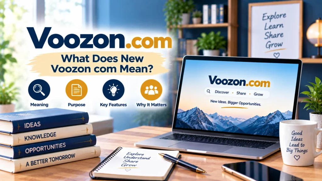 What Does New Voozon com Mean?