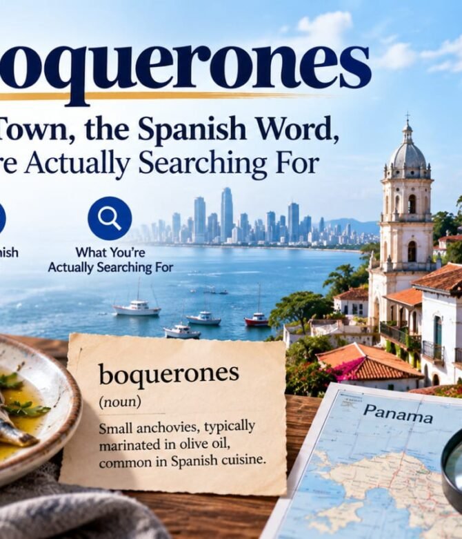 Los Boquerones | The Panama Town, the Spanish Word, and What You're Actually Searching For