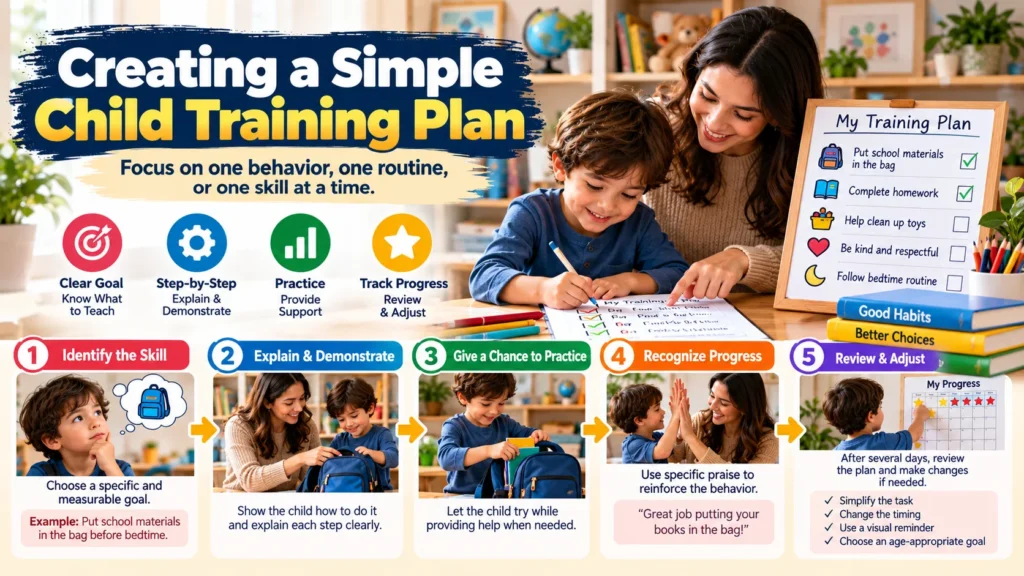 Creating a Simple Child Training Plan