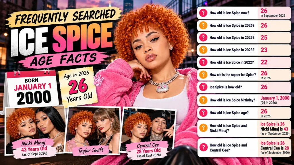 Frequently Searched Ice Spice Age Facts