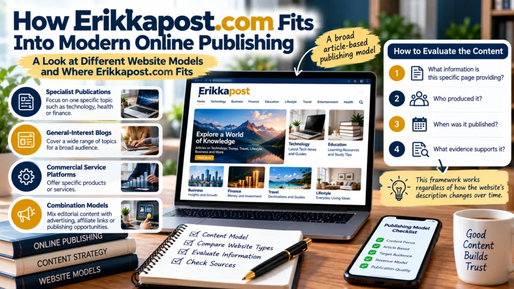 How Erikkapost Com Fits Into Modern Online Publishing