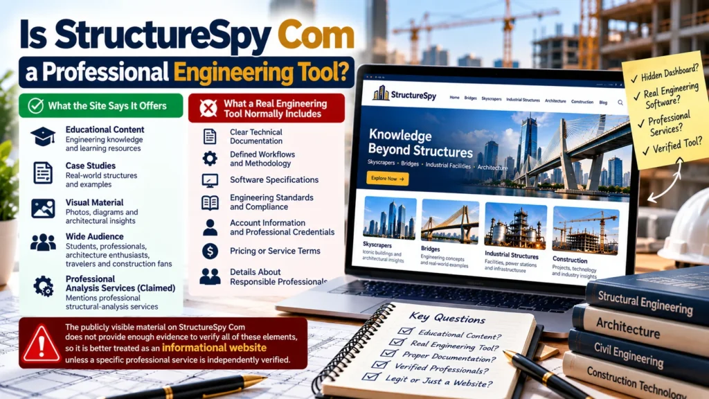 Is StructureSpy Com a Professional Engineering Tool?