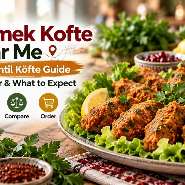 Mercimek Kofte Near Me Find Turkish Lentil Köfte, What to Order & What to Expect