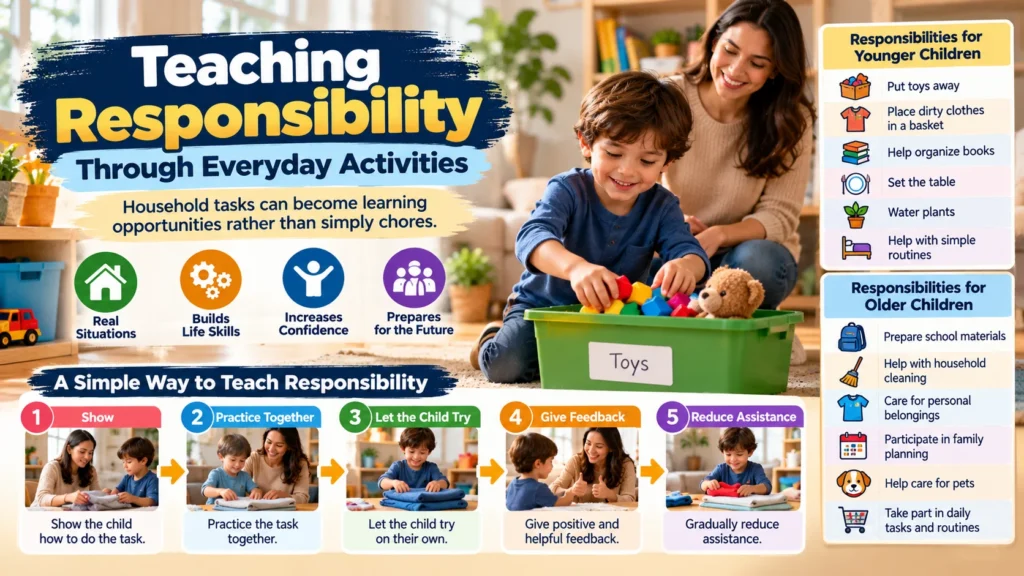 Teaching Responsibility Through Everyday Activities