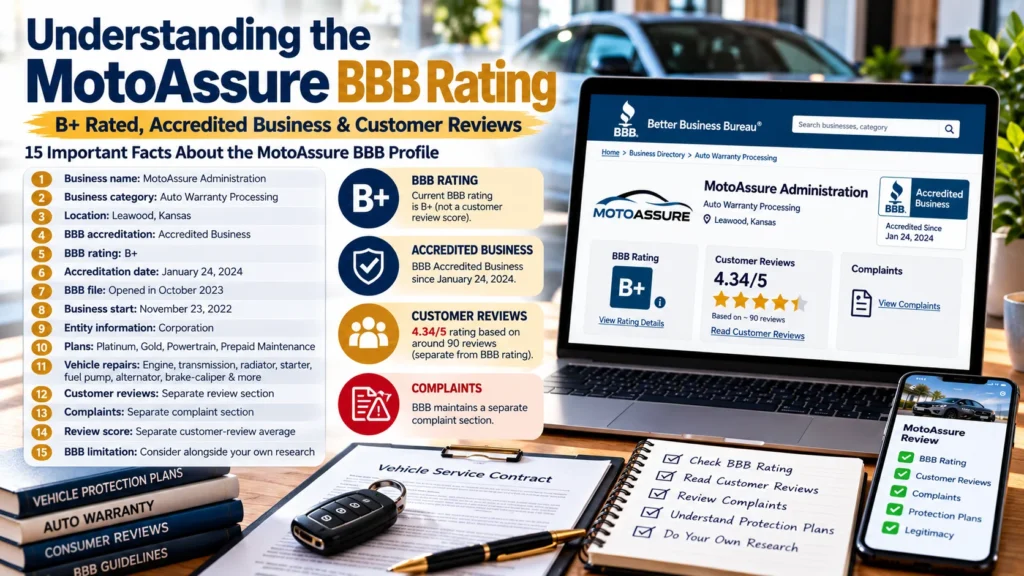 Understanding the MotoAssure BBB Rating