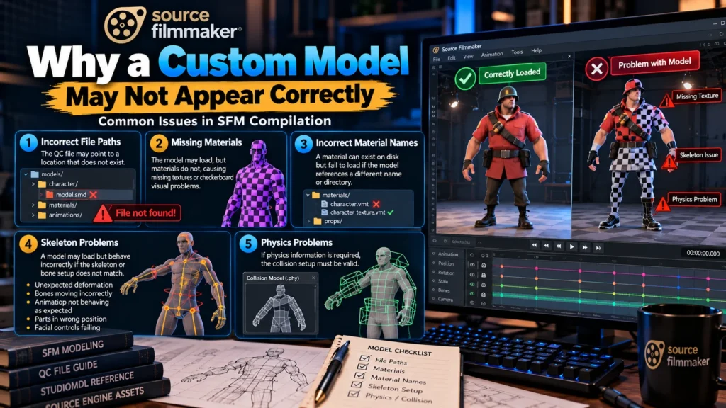 Why a Custom Model May Not Appear Correctly